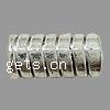 Zinc Alloy Tube Beads, plated cadmium free Approx 3mm, Approx 