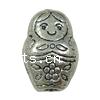Zinc Alloy Animal Beads, Girl, plated Approx 1mm, Approx 