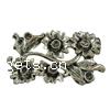 Zinc Alloy Connector Setting, Flower, plated cadmium free Approx 3mm, Approx 