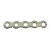 Iron Spacer Bar, plated Approx 1mm 
