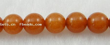 Red Aventurine Bead, Round, natural, more sizes for choice, Length:15 Inch, Sold By Strand