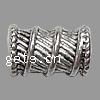 Zinc Alloy Tube Beads, plated cadmium free Approx 2.5mm 