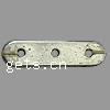 Zinc Alloy Spacer Bar, Rectangle, plated nickel, lead & cadmium free Approx 2mm, Approx 