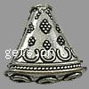 Zinc Alloy Cone Beads, Triangle, plated Approx 3mm 
