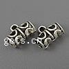 Zinc Alloy Bail Beads, Tube, plated Approx 4.5mm, Approx 