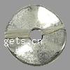 Zinc Alloy Jewelry Washers, Round, plated cadmium free Approx 1mm, Approx 