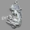 Zinc Alloy Saint Pendant, Character, plated Approx 2mm, Approx 