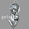 Zinc Alloy Pendant, Mother and Baby, plated Approx 3mm, Approx 