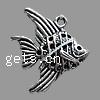 Zinc Alloy Animal Pendants, Fish, plated Approx 1.5mm, Approx 