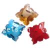 Plated Lampwork Beads, Square 