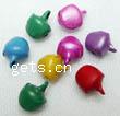Aluminum Jingle Bell for Christmas Decoration, mixed, mixed colors, 8mm 