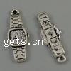 Zinc Alloy Tool Pendants, Watch, plated cadmium free Approx 1mm, Approx 