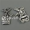 Zinc Alloy Building Pendants, plated cadmium free Approx 2mm, Approx 