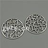Various Zinc Alloy Component, Flat Round, plated cadmium free Approx 