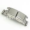 Stainless Steel Watch Band Clasp, Rectangle, original color Approx 9mm 