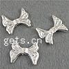 Zinc Alloy Animal Beads, Wing Shape, plated Approx 2mm 