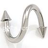 Stainless Steel Lip Ring, 304 Stainless Steel 