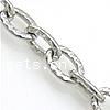 Stainless Steel Oval Chain, original color Approx 