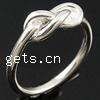 Sterling Silver Finger Ring, 925 Sterling Silver, plated Approx 18mm, US Ring 