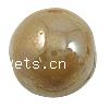 Perlmuttartige Porzellan Perlen, rund, Weitere Größen für Wahl, Bohrung:ca. 1-2mm, verkauft von PC