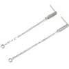 Sterling Silver Earring Drop Component, 925 Sterling Silver .1 Inch 