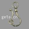 Zinc Alloy Hook and Eye Clasp lead & cadmium free Approx 7mm 