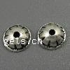Zinc Alloy Bead Caps, Round, plated cadmium free Approx 1mm, Approx 