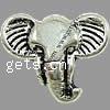 European Brass Beads, Elephant, plated, without troll nickel, lead & cadmium free Approx 4mm 