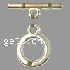 Zinc Alloy Toggle Clasp, Round, single-strand cadmium free  Approx 1mm, Approx 