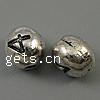 Zinc Alloy Number Bead, Oval, plated Approx 1mm 