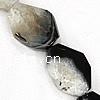 Natürliche Brasilien Achat Perlen, Brazilien Achat, Vieleck, Grade A, Bohrung:ca. 1-2.5mm, Länge:16 ZollInch, 11PCs/Strang, verkauft von Strang