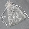 Organza Geschenk Beutel, transluzent, keine, 7x9cm, verkauft von PC