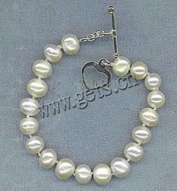 Freshwater Pearl Bracelet, different styles for choice, more colors for choice, 8-9mm, Length:7.5 Inch, Sold By Strand