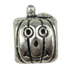 Halloween Jewelry Bead, Zinc Alloy, Pumpkin, plated, without troll Approx 4.5mm, Approx 