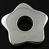 Нержавеющая сталь Связывание кольцо, нержавеющая сталь, Звезда, Индивидуальные, оригинальный цвет отверстие:Приблизительно 5mm, продается PC