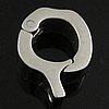 Stainless Steel Fold over Clasp, Apple, plated, Customized Approx 2mm 
