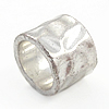 Zinc Alloy Tube Beads, plated, large hole nickel, lead & cadmium free Approx 9mm 