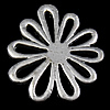 Various Zinc Alloy Component, Flower, plated nickel, lead & cadmium free 