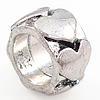 Zinc Alloy Large Hole Beads, Tube nickel, lead & cadmium free Approx 10mm 