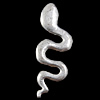 Zinc Alloy Animal Pendants, Snake, plated, nickel, lead & cadmium free Approx 5mm 
