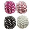 bijoux de perles d'Indonésie, Indonésie, rondelle, grand trou, plus de couleurs à choisir Environ 3.5mm, Vendu par PC