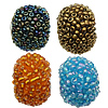Indonesia European Beads, Rondelle Approx 4mm 