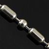 Stainless Steel Ball Chain, Round, original color 2.4mm 