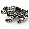 Stainless Steel European Beads, 316 Stainless Steel, Leopard, without troll Approx 4.5mm 