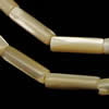 Perles de coquille de mer, coquillage, tube, couleur originale Environ Approx 1mm pouce Vendu par brin