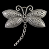 Zinc Alloy Animal Pendants, Dragonfly, plated nickel, lead & cadmium free Approx Approx 