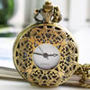 Watch Necklace, Zinc Alloy, Flat Round Approx 31 Inch 
