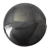 Non Magnetic Hematite Beads, Flat Round, black Approx 1.5mm .5 Inch, Approx 