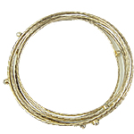 Bracelet en acier inoxydable Set, avec laiton, Placage de couleur d'or, avec strass pouce, Vendu par fixé