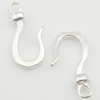 Sterling Silver Clasp Findings, 925 Sterling Silver, plated 